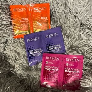 FREE REDKEN SAMPLES - Colour Extend, Colour Extend Blondage, Frizz Dismiss